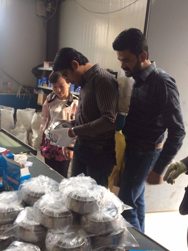 Customers visited our company